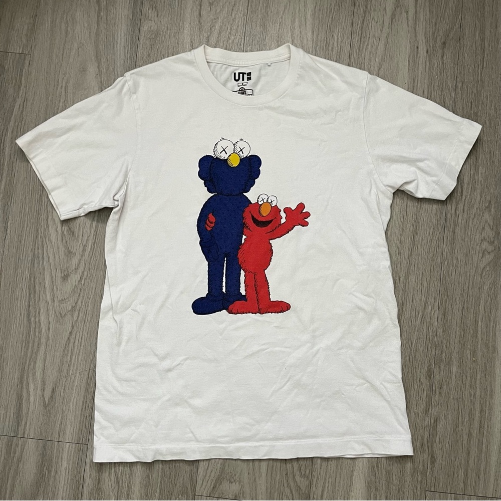 KAWS x Uniqlo x Sesame Street BFF Elmo Tee
